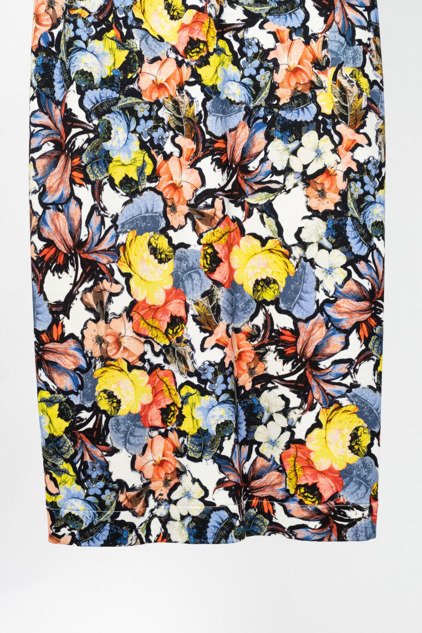 Erdem Erdem Wilhelmina Jardim Floral Ponte Jersey Sheath Dress Size M / US 6-8 / IT 42-44 - 8 Thumbnail