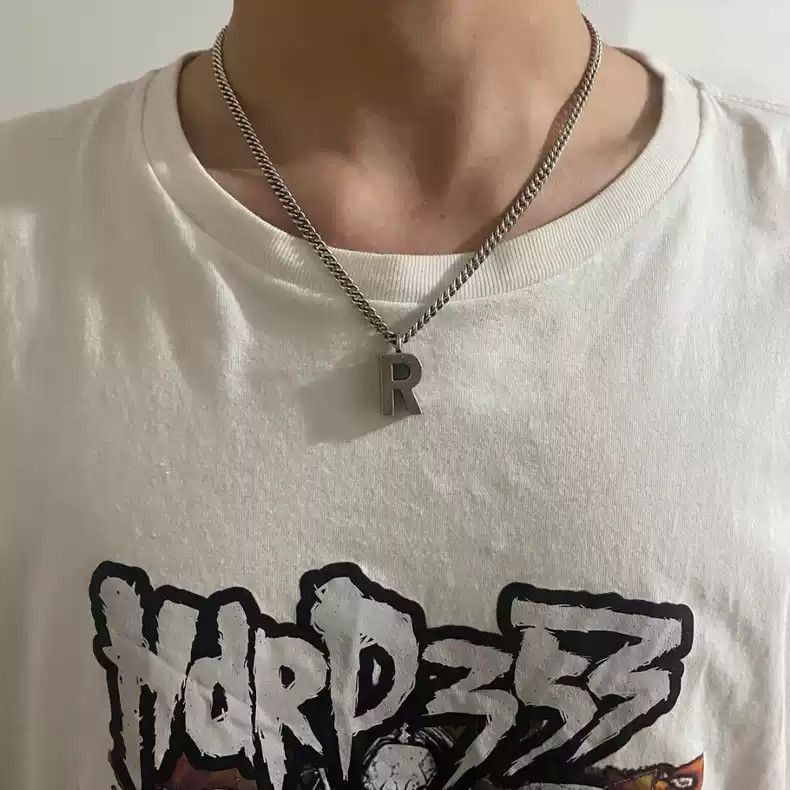 Raf Simons Raf Simons Raf Simons Letter necklace-2507 Size ONE SIZE - 5 Thumbnail