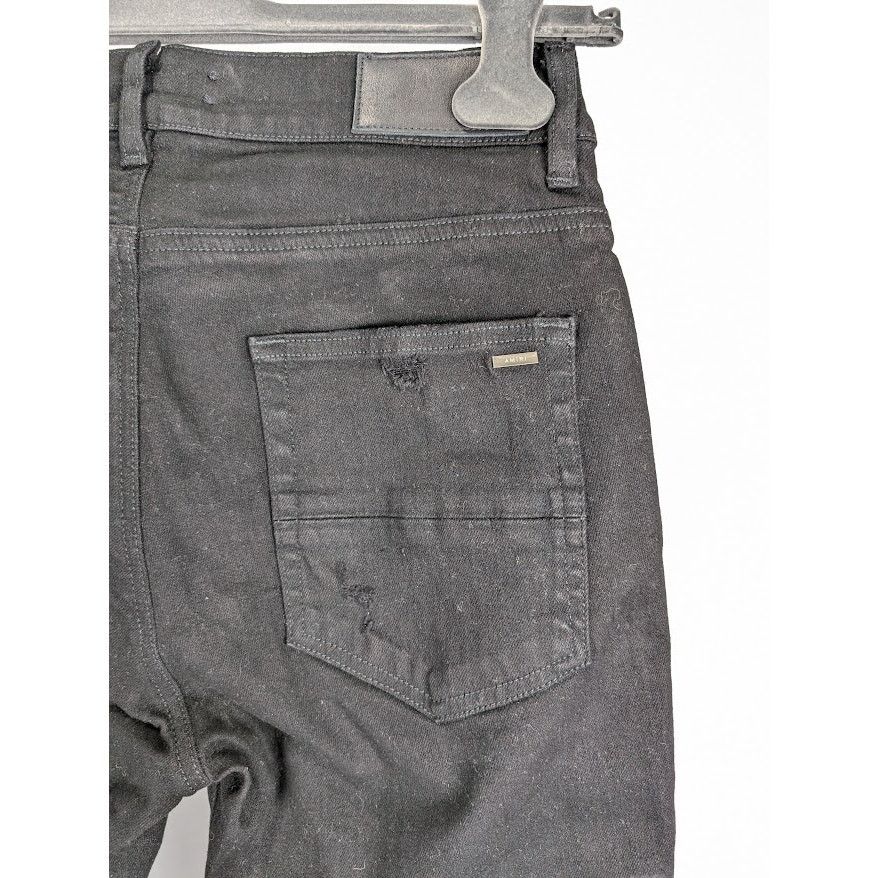 Amiri o1rshd1 Crystal Painted Pants in Black Size US 32 / EU 48 - 17 Thumbnail