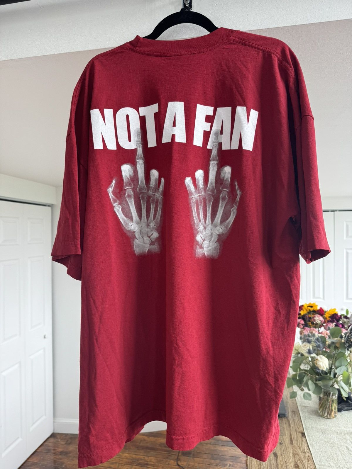 Menace Menace Not a Fan tee Size US XXL / EU 58 / 5 - 1 Thumbnail