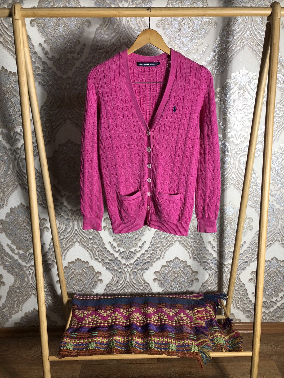 Polo Ralph Lauren VINTAGE POLO RALPH LAUREN SPORT KNIT CARDIGAN RETRO Y2K 90s Size M / US 6-8 / IT 42-44 - 1 Thumbnail