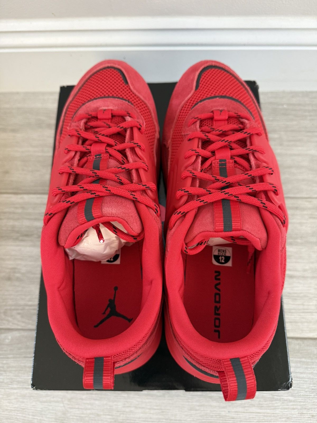 Jordan Brand Men's Air Jordan Trunner O/S University Red Black Size 12 Size US 12 / EU 45 - 6 Thumbnail