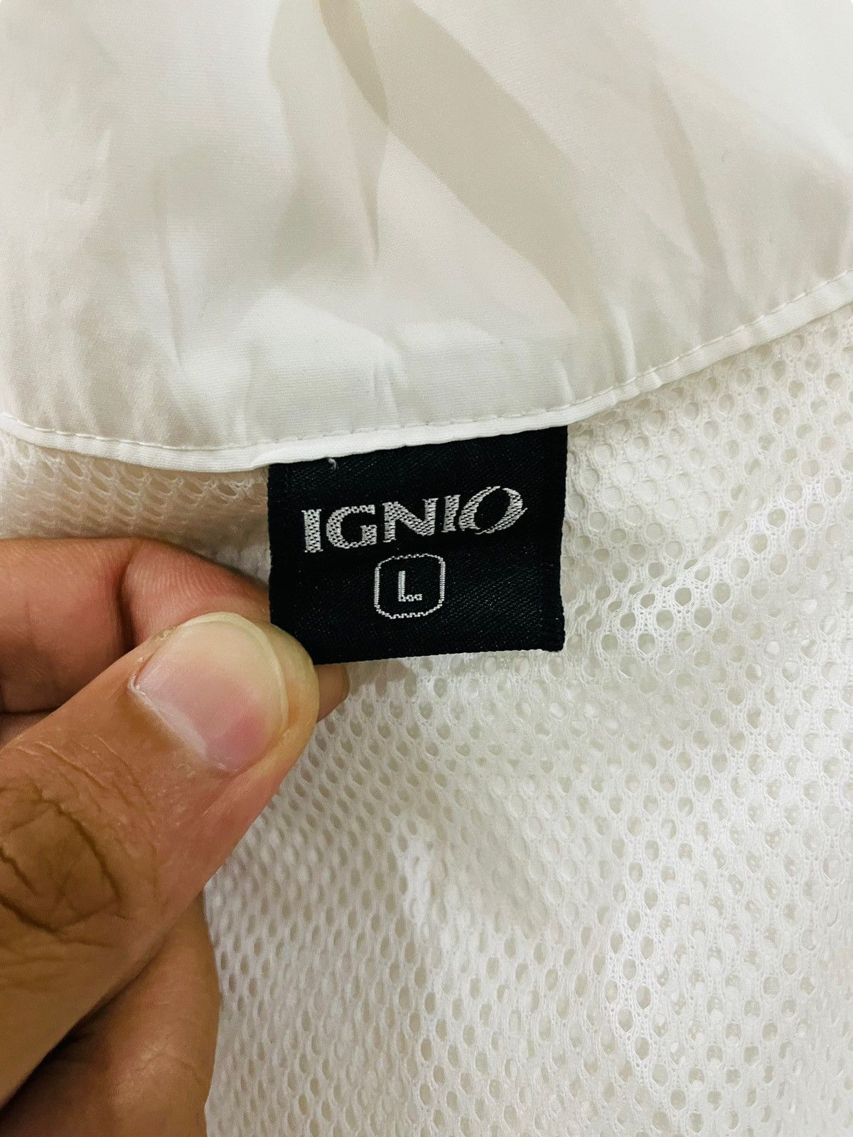 Designer × Japanese Brand Vintage Ignio Half Zip Running Jacket Size L / US 10 / IT 46 - 10 Thumbnail