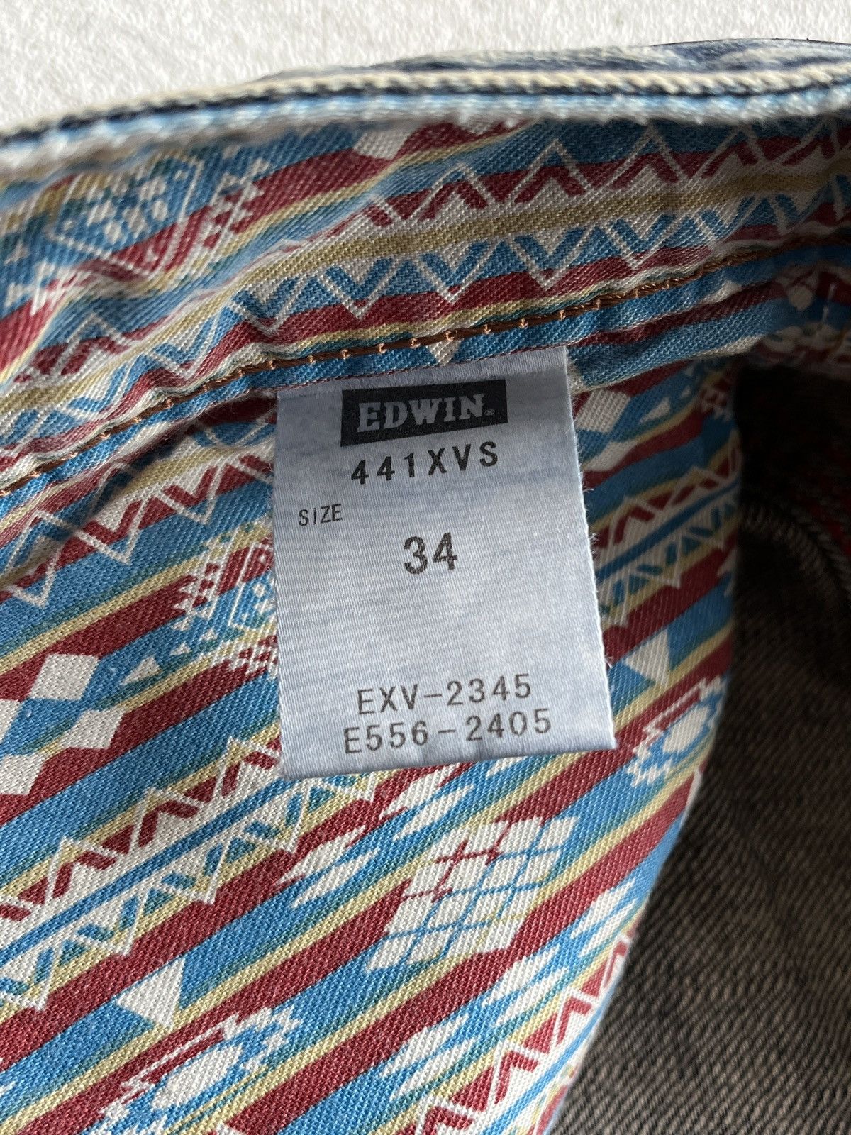 Number (N)ine 2000s Edwin XV Navajo Leather Cowboy Faded Flare Jeans Size US 36 / EU 52 - 8 Thumbnail
