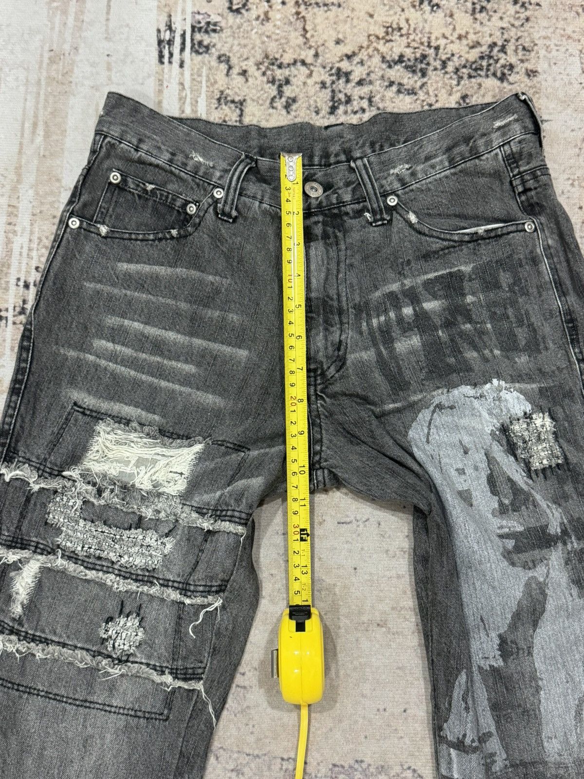 In The Attic In THE ATTIC - design like hysteric glamour distress jeans Size US 30 / EU 46 - 14 Thumbnail