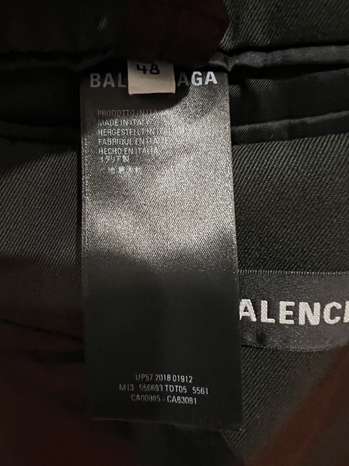 Balenciaga DEMNA hybrid double blazer in dark green size 48 Size 48L - 7 Thumbnail