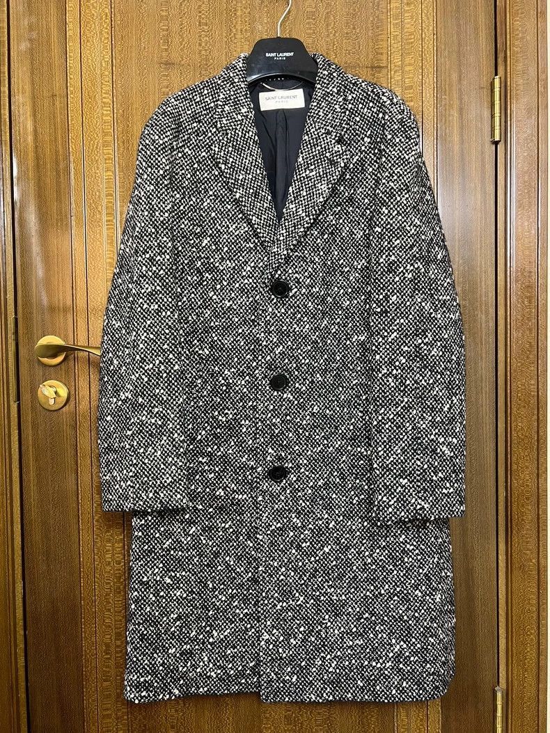 Saint Laurent Paris Saint Laurent Paris 14fw Snowflake Coat-2506 Size US M / EU 48-50 / 2 - 1 Thumbnail
