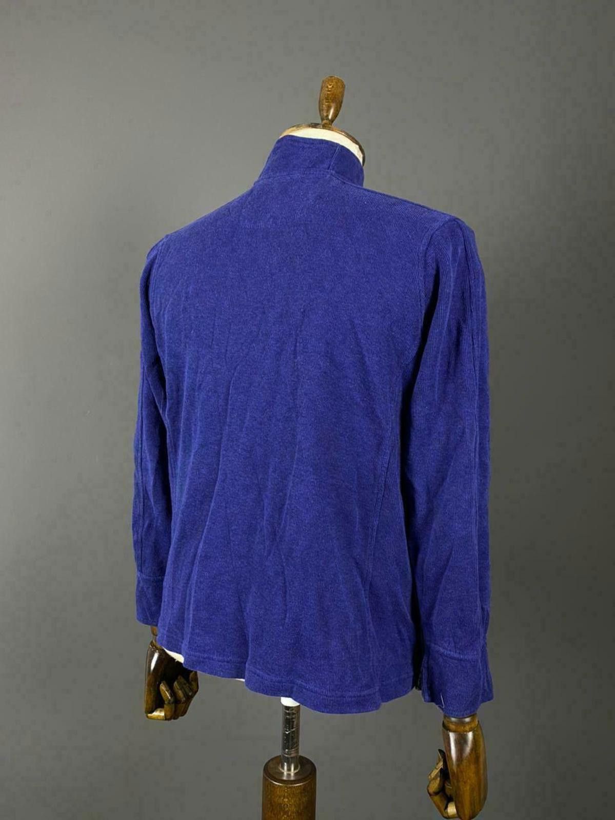 Orvis Men Orvis Blue High Neck 1/4 Zip Long Sleeve Sweater Size L Size US L / EU 52-54 / 3 - 6 Thumbnail