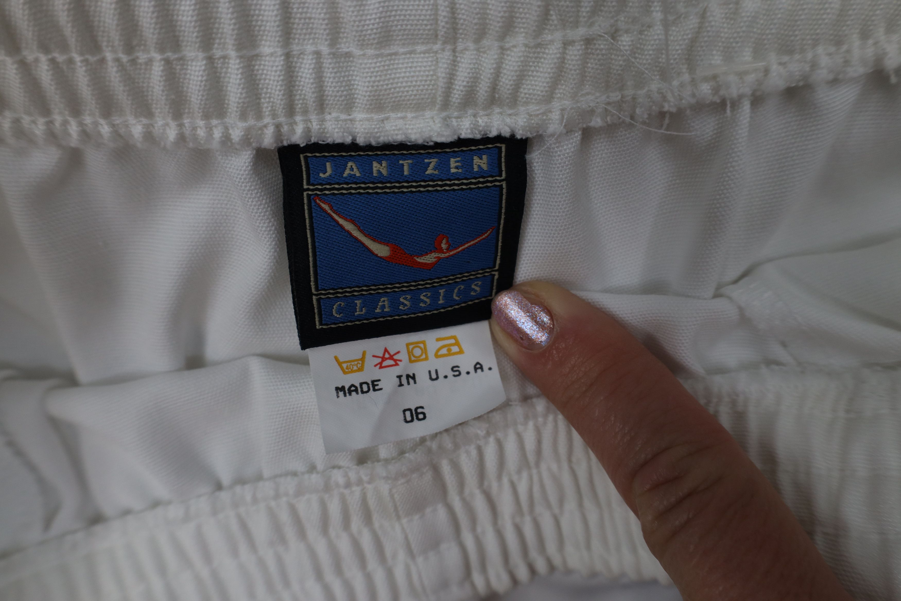 Vintage Deadstock Vintage 90s Streetwear Above Knee Shorts White USA Size 28" / US 6 / IT 42 - 9 Thumbnail
