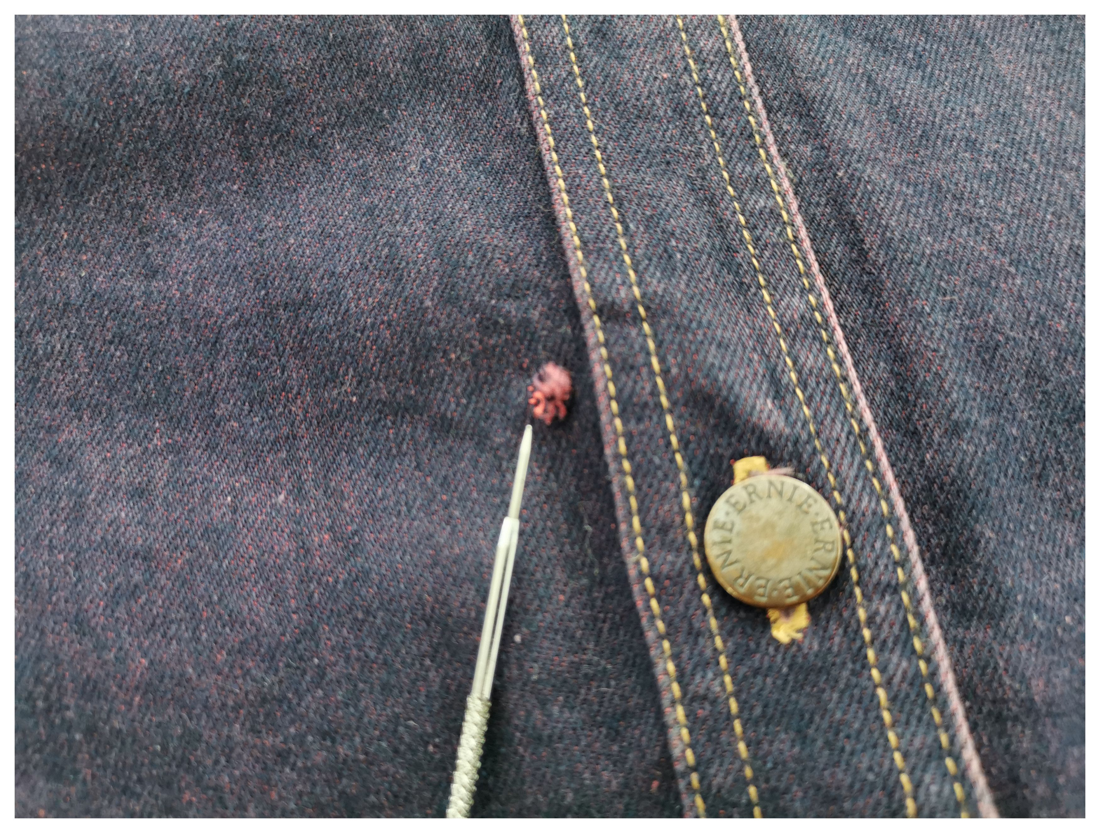 Other Norma Kamali American Fashion Designer Button Denim Shirt Size US XL / EU 56 / 4 - 7 Thumbnail