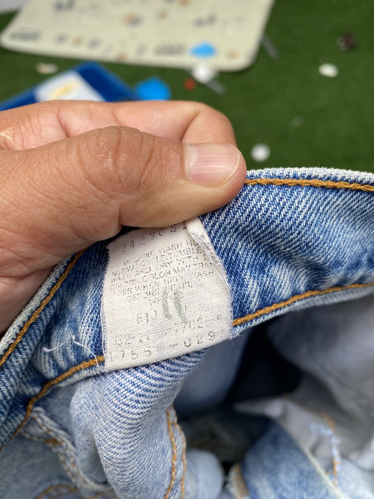 Levi's Vintage Clothing W29x31 Vintage levi's made in USA cut off legs Size 29" - 6 Thumbnail