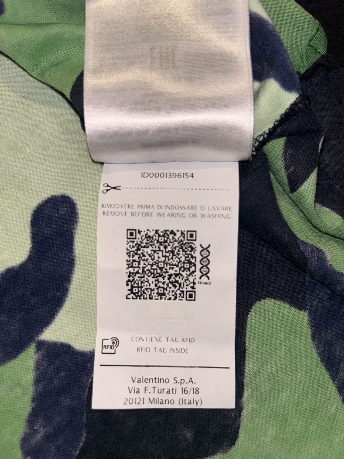 Valentino Valentino Green camo T-shirt Size US M / EU 48-50 / 2 - 8 Thumbnail