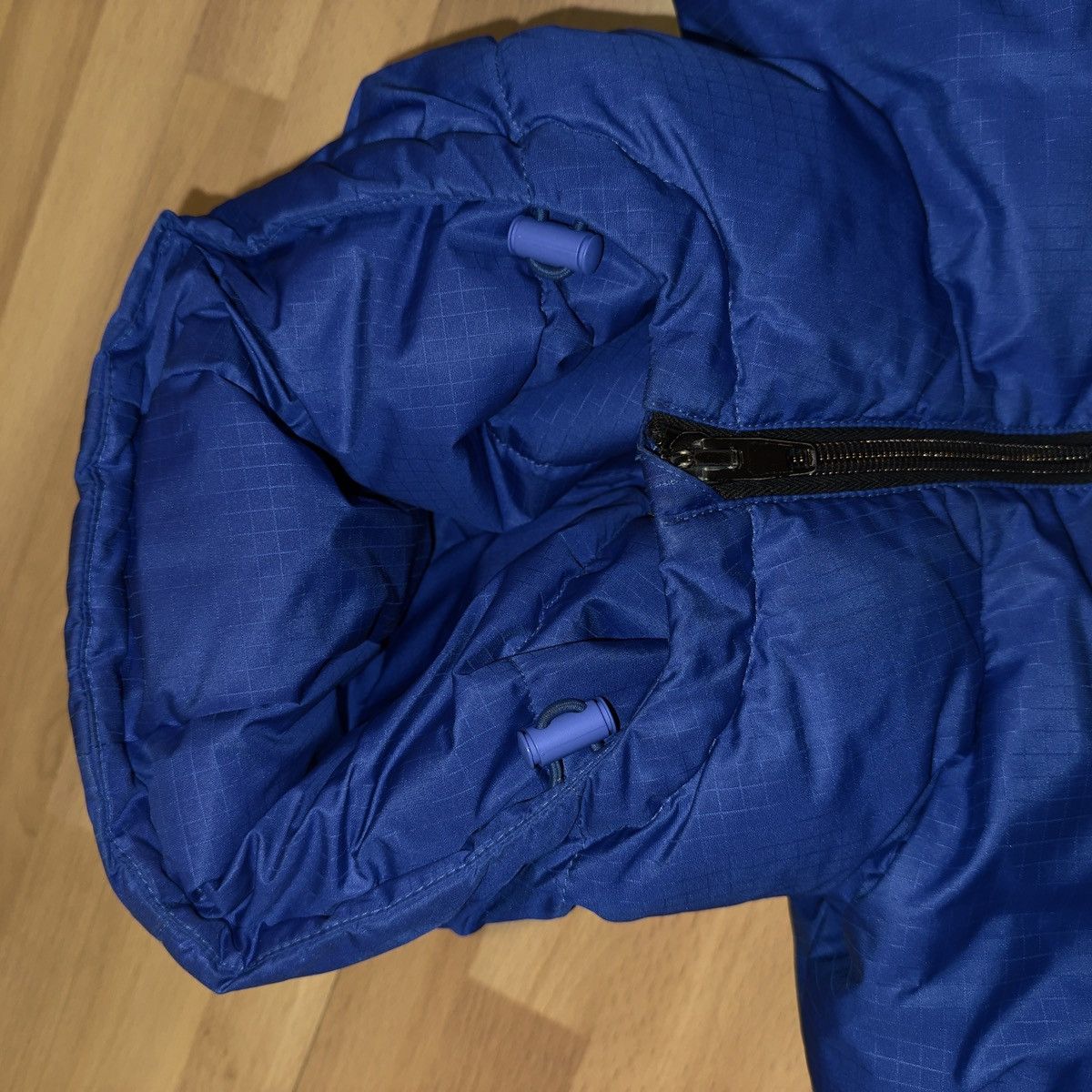 Balenciaga Balenciaga Blue Puffer Jacket with Hood Size US M / EU 48-50 / 2 - 6 Thumbnail