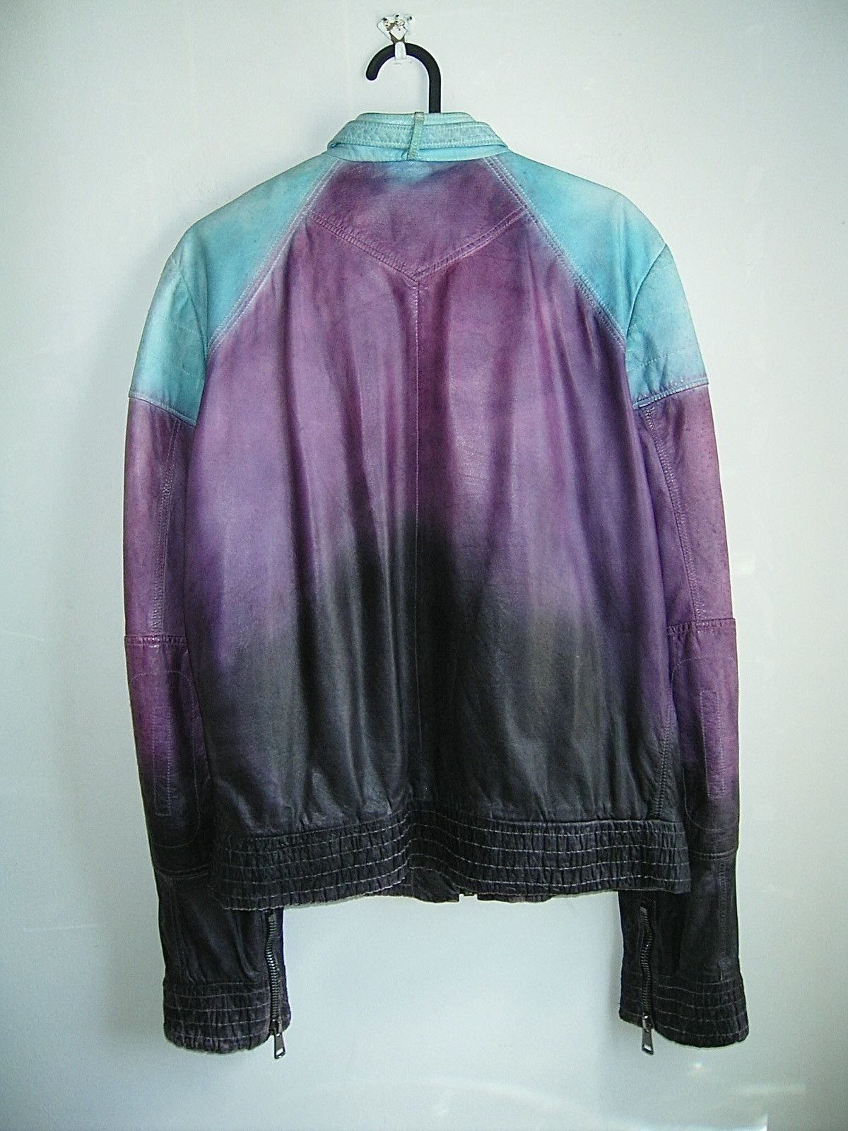 Gucci Gucci SS09 Gradient Leather Biker Jacket Size US M / EU 48-50 / 2 - 5 Thumbnail