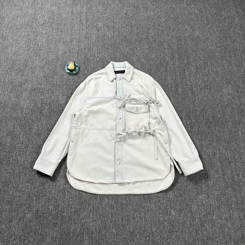 Louis Vuitton Louis Vuitton Light Purple Men's Casual Coat 0089 Size US XS / EU 42 / 0 - 1 Thumbnail