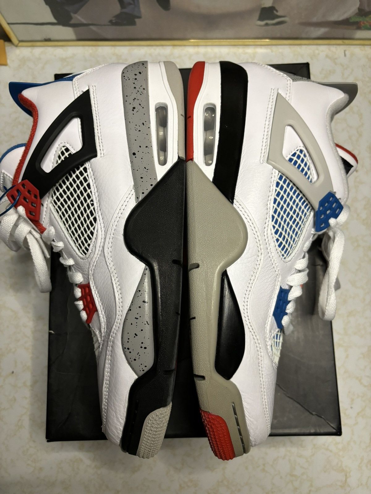 Jordan Brand Air Jordan 4 Retro What The 2019 Size US 10.5 / EU 43-44 - 4 Thumbnail