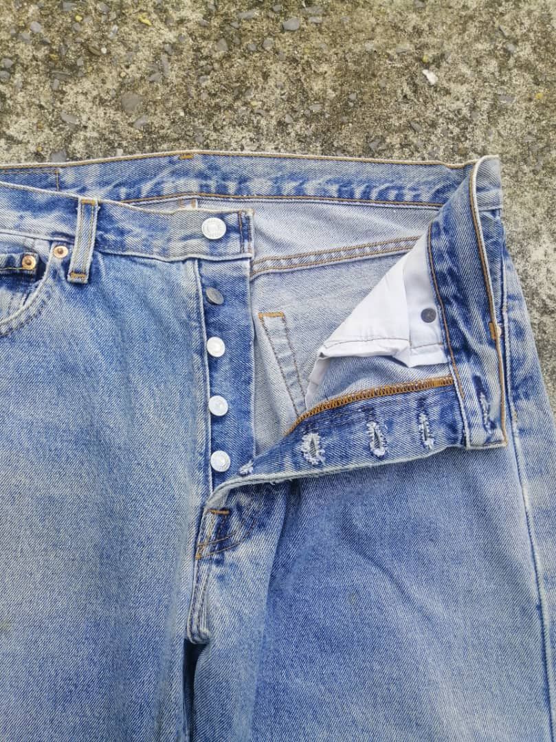 Levi's × Levi's Vintage Clothing Levi's Strauss Fly Button Denim Jeans Size US 33 - 3 Thumbnail