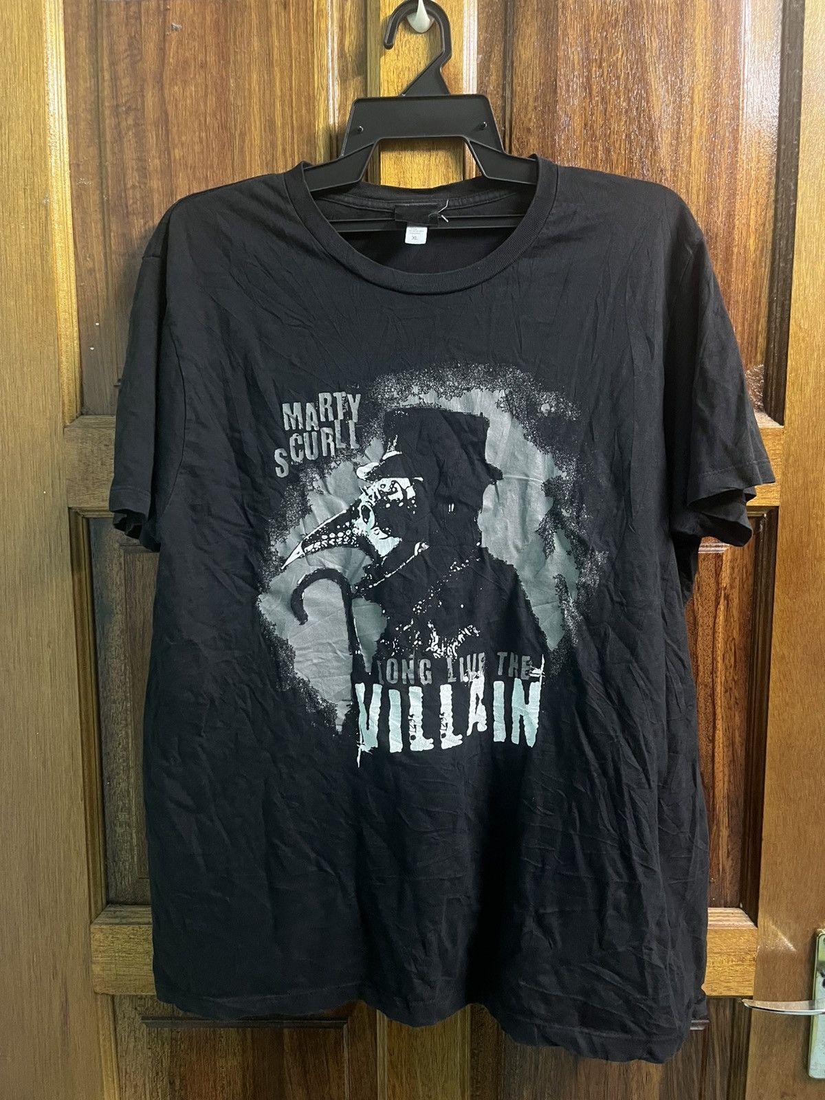 Vintage Vintage Marty Scrull Long Live The Villain T shirt Size US XL / EU 56 / 4 - 1 Thumbnail