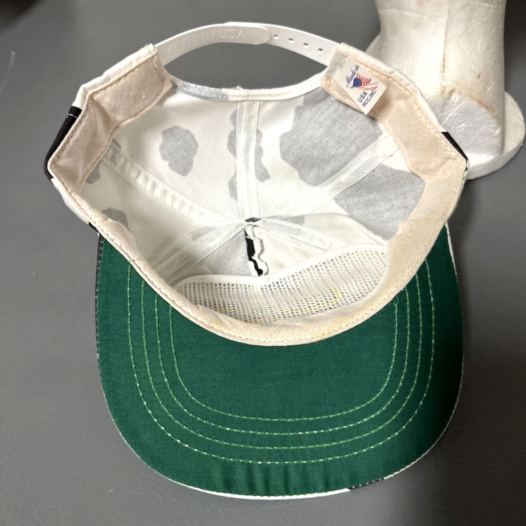 Vintage Armour Canned Meats Holstein Pattern Hat USA One Size Mens Size ONE SIZE - 7 Thumbnail