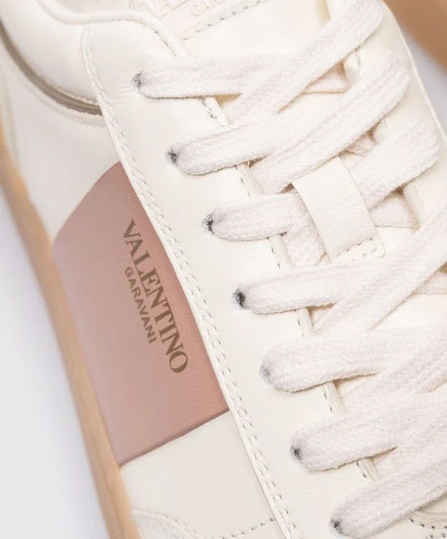 Valentino o1s22i1n0924 Nappa Leather Upvillage Sneakers in White Size US 10 / IT 40 - 5 Thumbnail