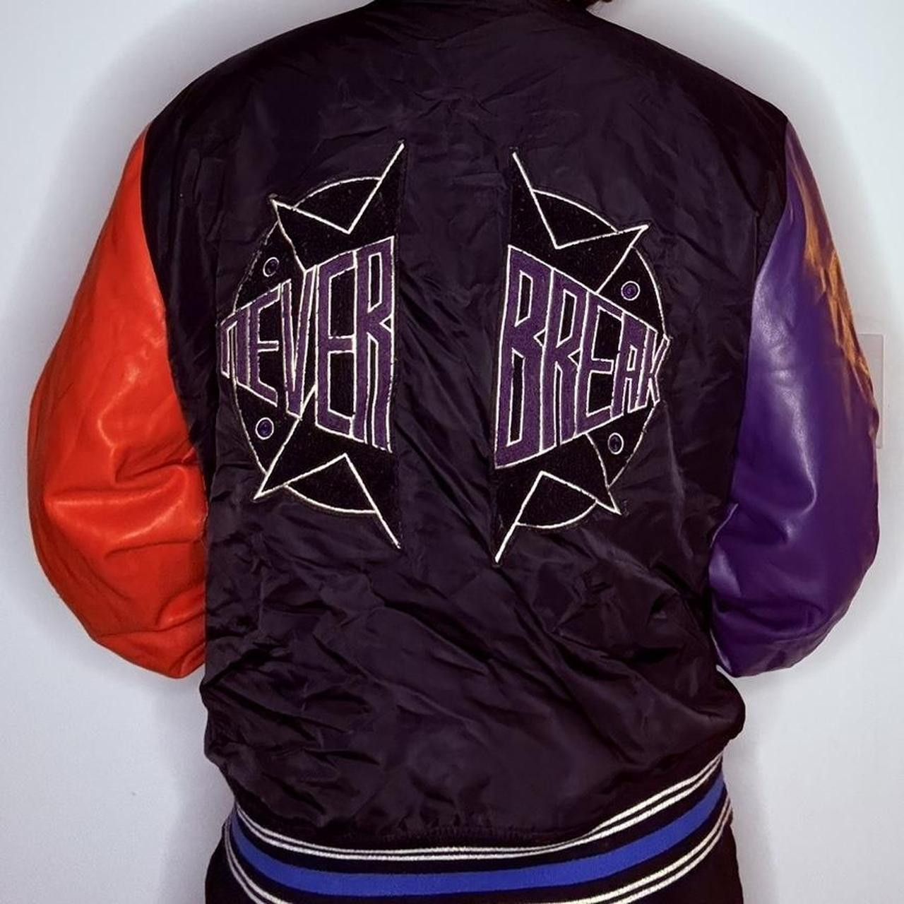 Zara Zara Exploring The Absence Never Break Varsity Bomber Jacket Size US XL / EU 56 / 4 - 2 Thumbnail