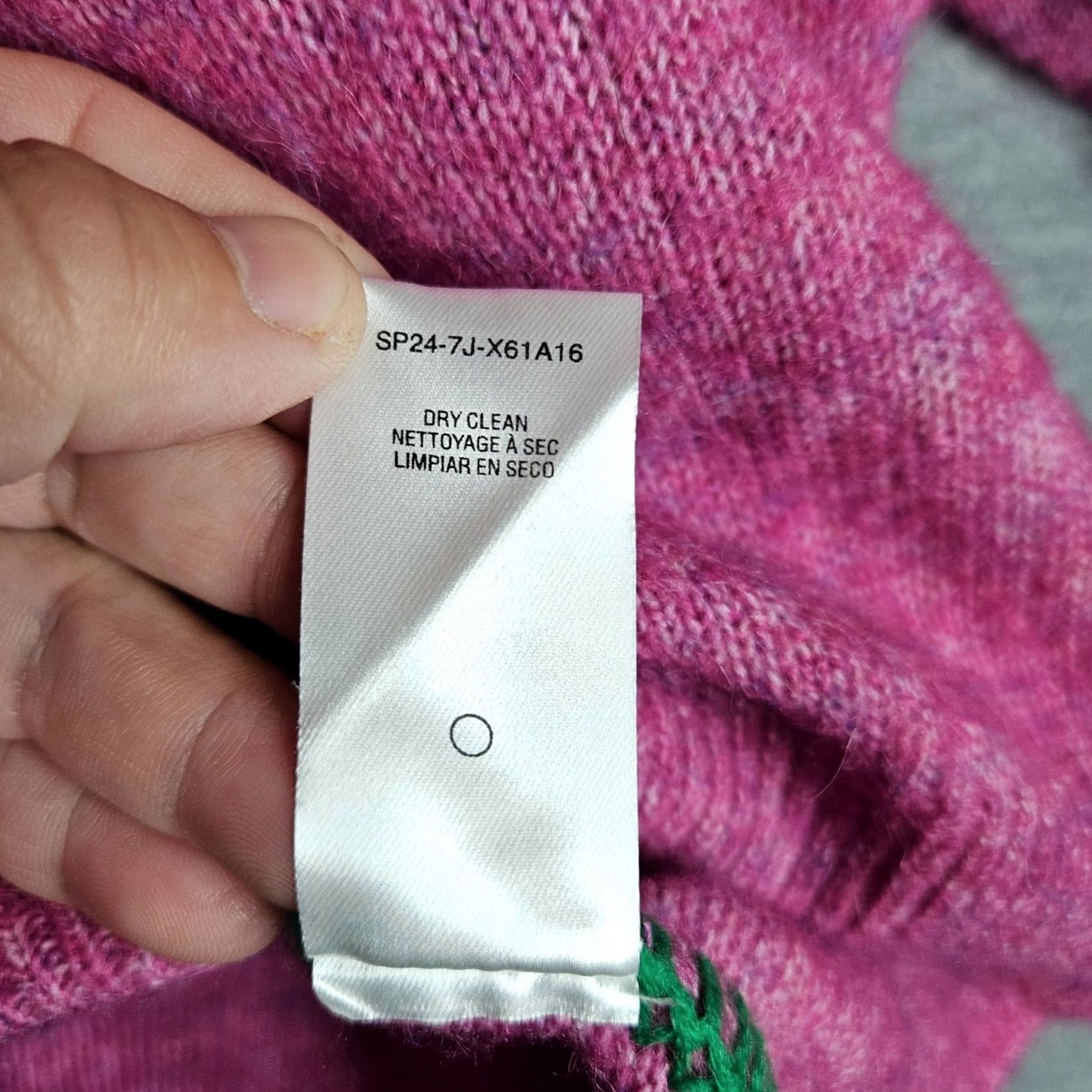 Vintage SUNDAY Pink Pullover Long Sleeve Sweater XS Womens Crew Neck Button Knit All Seasons Vintage? No Size XS / US 0-2 / IT 36-38 - 7 Thumbnail