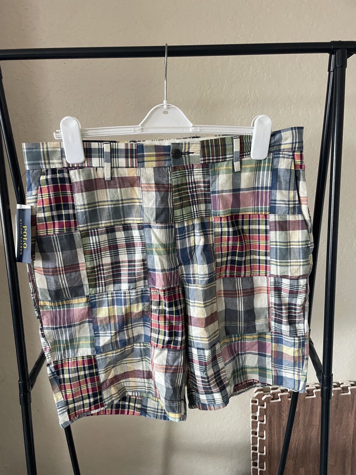 Polo Ralph Lauren Indian Madras Plaid shorts nwt 79.99 Size US 35 - 2 Thumbnail