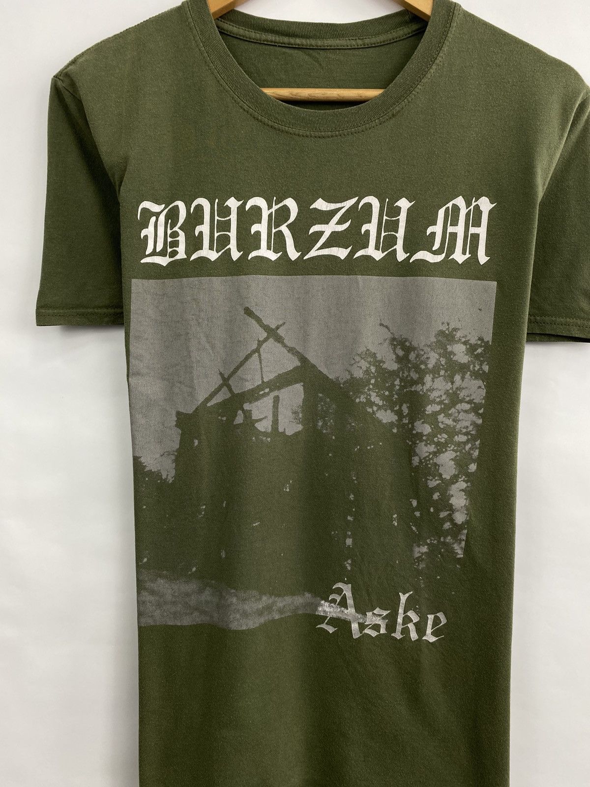 Band Tees Vintage Burzum Aske Ragnarok Blackmetal T-Shirts retro Size US M / EU 48-50 / 2 - 4 Thumbnail