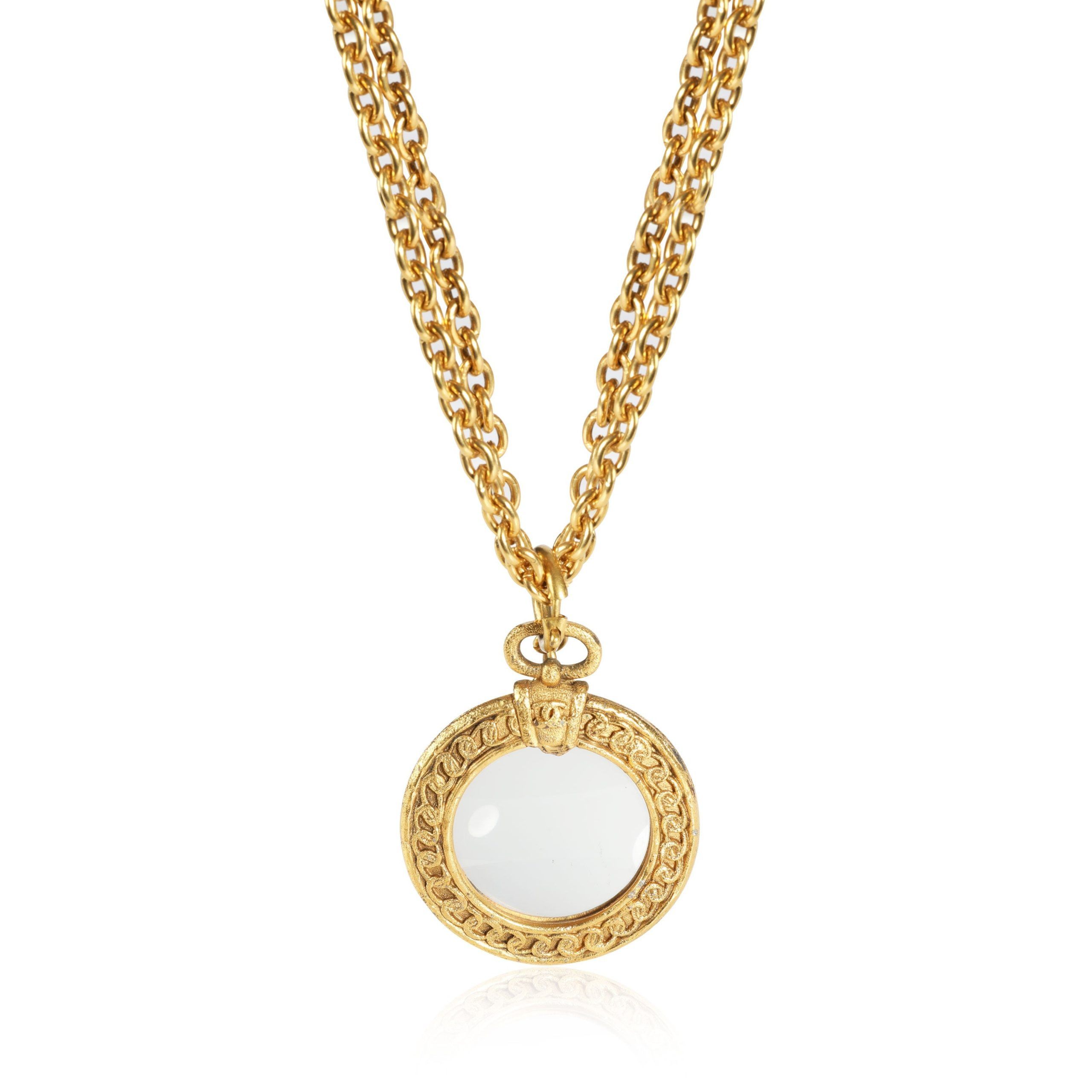 Vintage Chanel Looking Glass Necklace