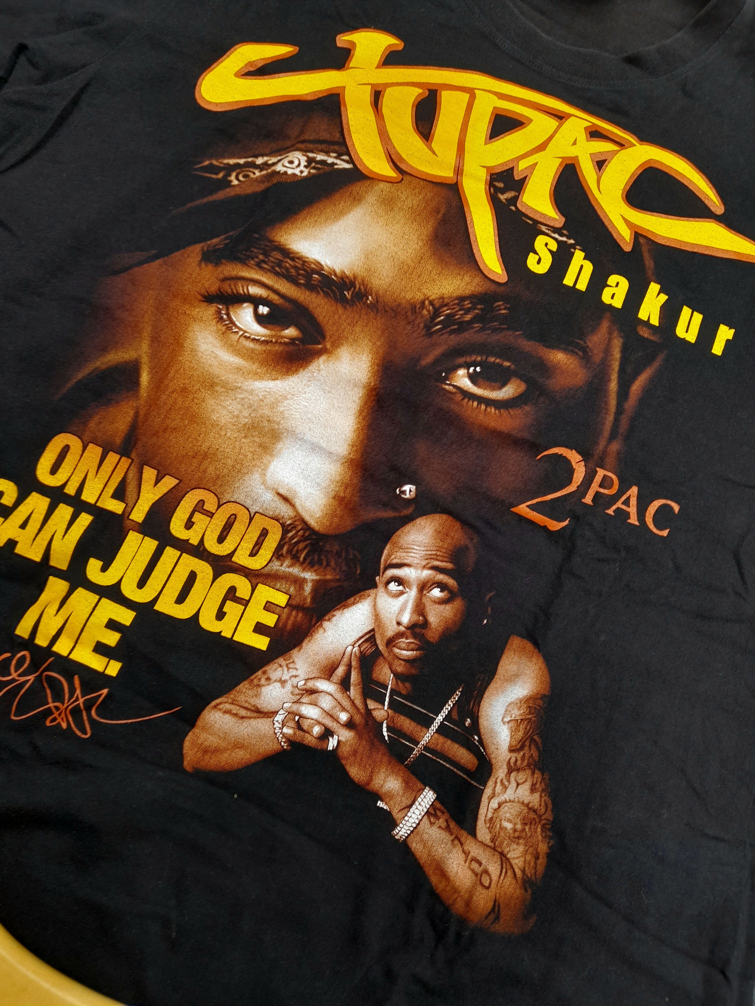 Band Tees Vintage tupac shakur 1971-1996 legends live forever Size US L / EU 52-54 / 3 - 3 Thumbnail