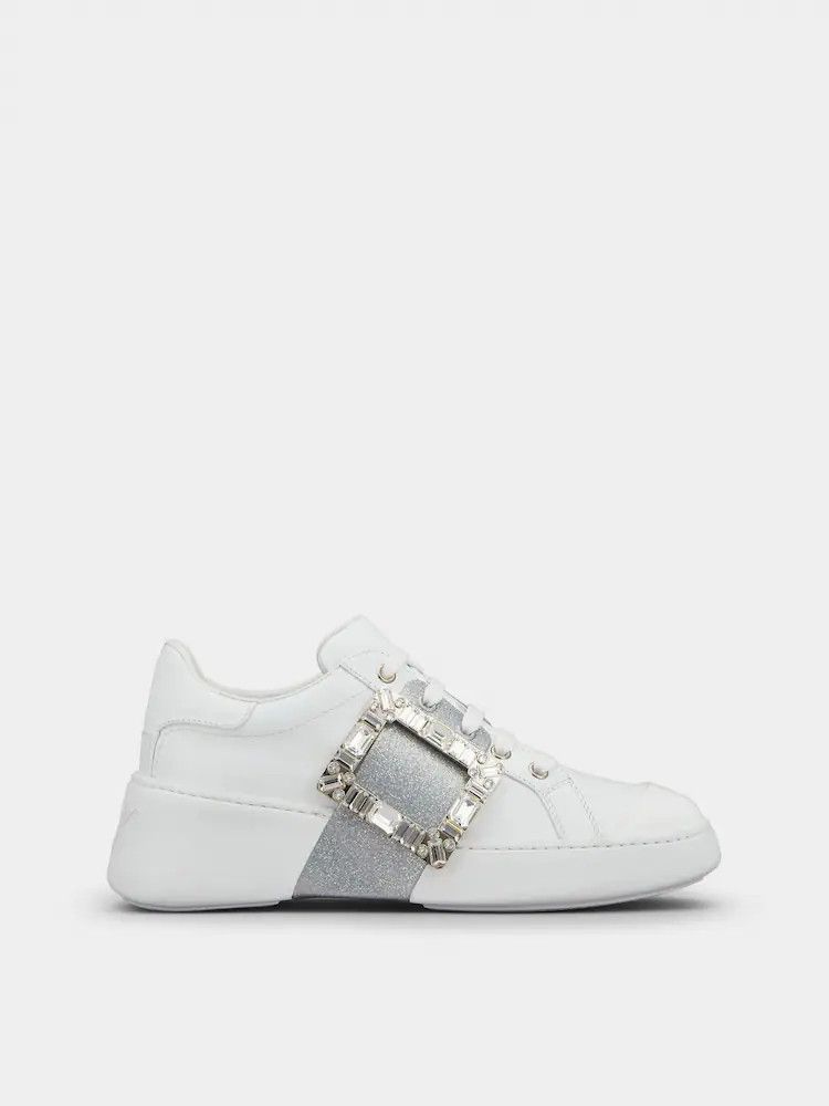 Roger Vivier o1s22i1n0325 Low-Top Sneakers in White Size US 11 / IT 41 - 1 Thumbnail