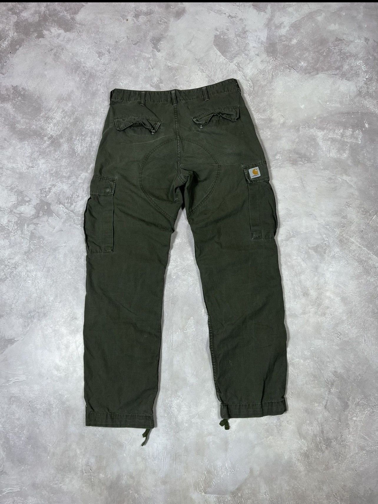 Carhartt Vintage Carhartt Baggy Distressed Cargo Pants Size US 32 / EU 48 - 1 Thumbnail