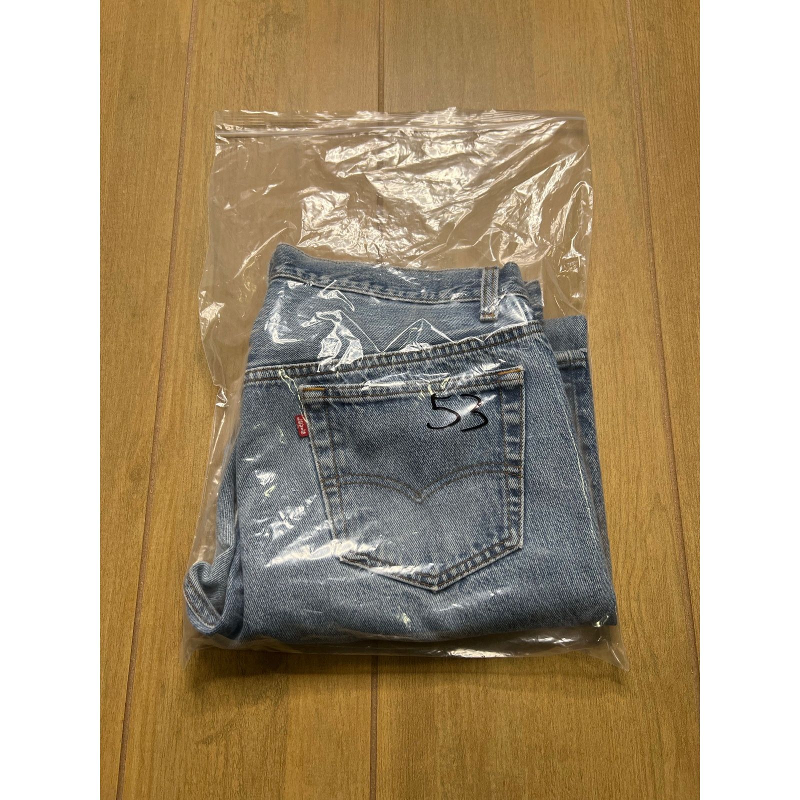 Levi's VTG Levi’s 501 Jeans USA Button Fly Faded Distressed 33x26 Size US 33 - 13 Thumbnail