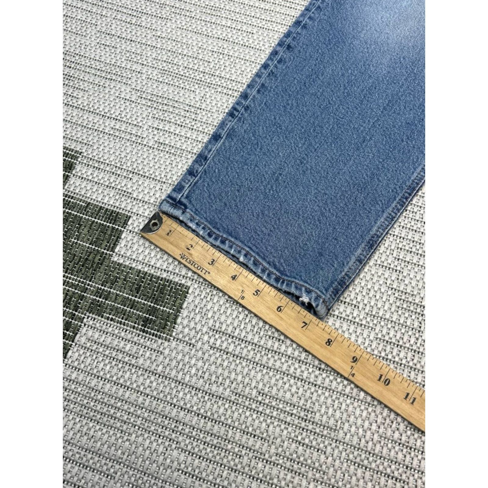 J.Crew VINTAGE J Crew High Rise 90s Classic Straight Jeans Womens 30 Blue Hiker Wash 32x28 New Size 30" / US 8 / IT 44 - 4 Thumbnail