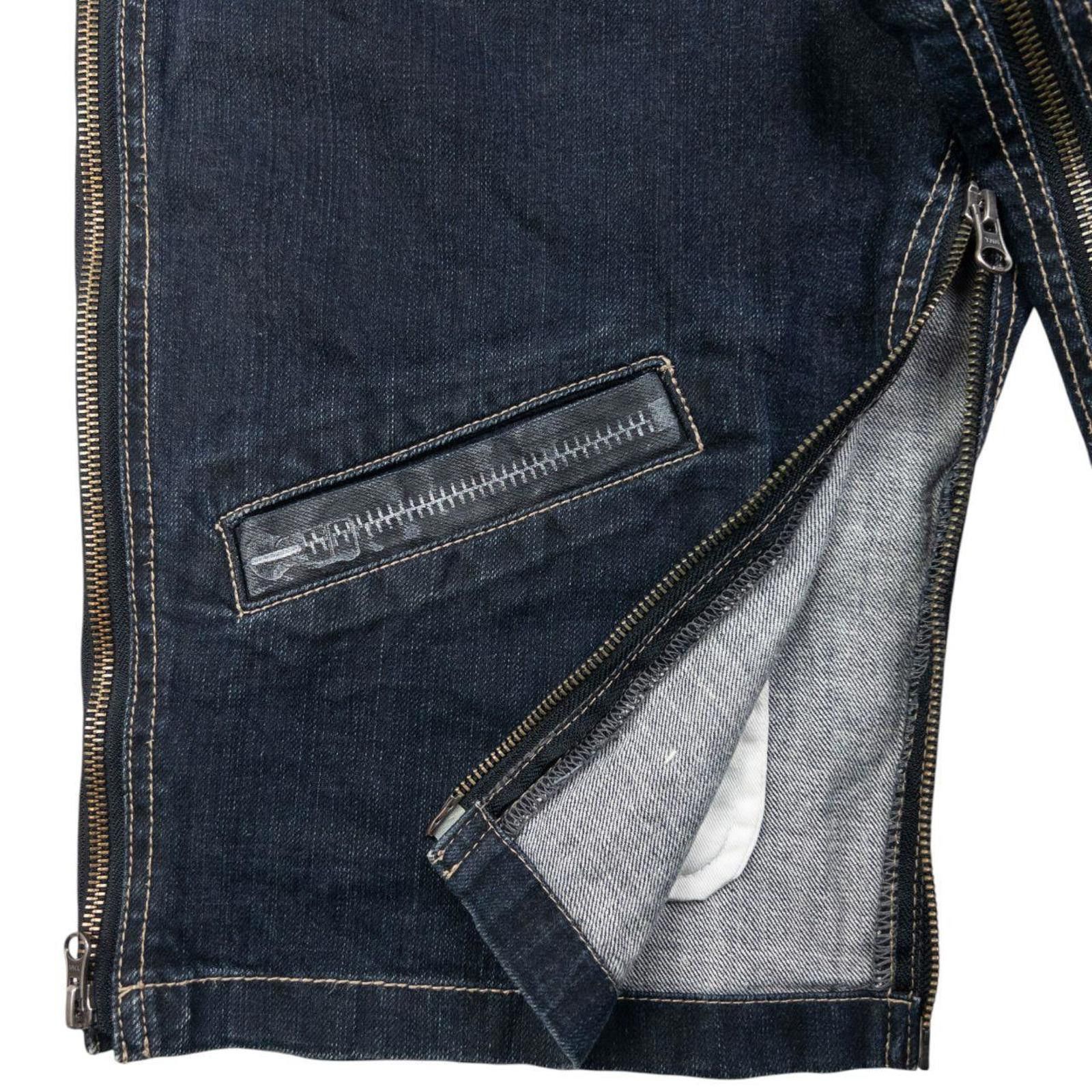 Other Vintage PPFM Full Zip Denim Shorts Size W32 Size US 32 / EU 48 - 6 Thumbnail