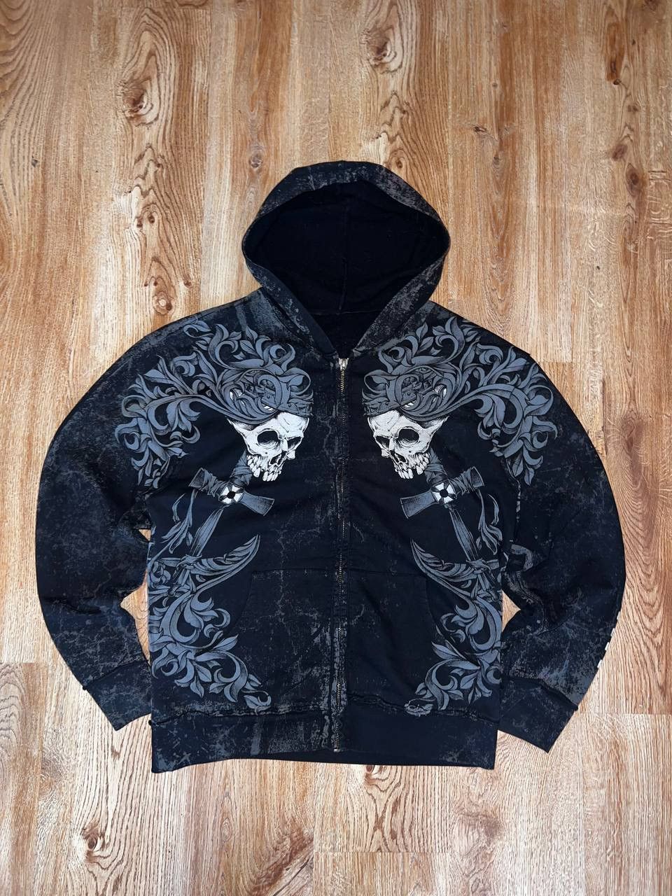 Band Tees Vintage Black Metal Band Zip Hoodie Rare Sweatshirt Size US M / EU 48-50 / 2 - 1 Thumbnail