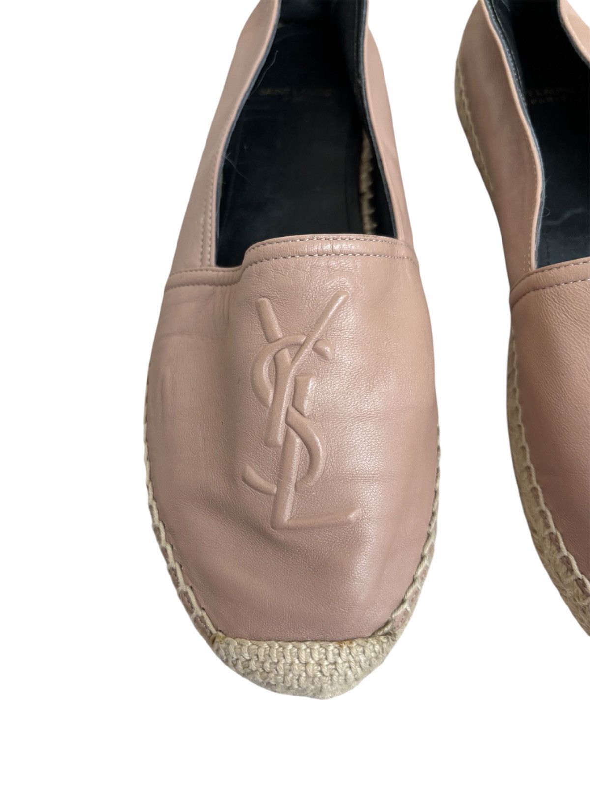 Saint Laurent Paris Saint Laurent YSL leather espadrilles Size US 7 / IT 37 - 6 Thumbnail