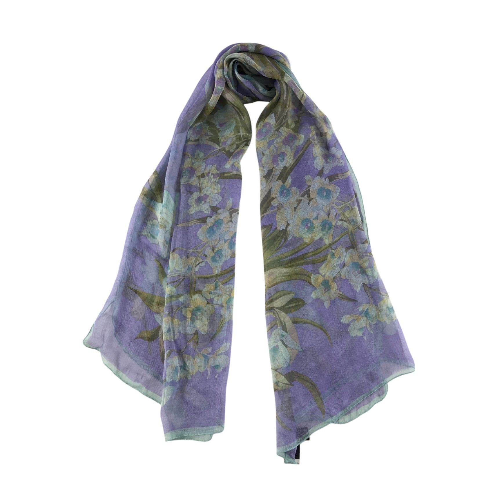 Giorgio Armani × Vintage Giorgio Armani Scarf / Muffler / Neckwear - WW2274 Size ONE SIZE - 1 Thumbnail