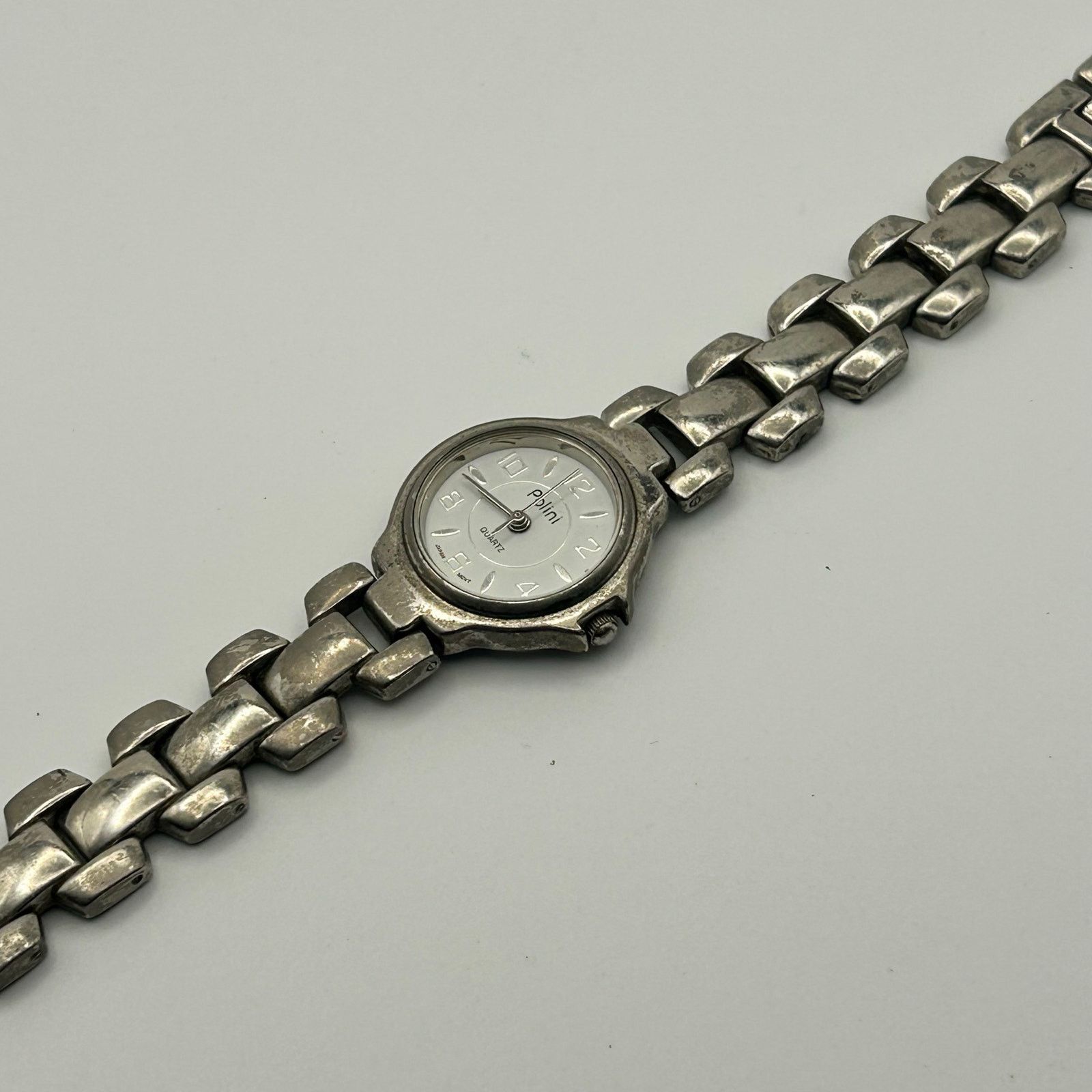 Other Polini Silver Stainless Steel Women’s Watch New Battery Size ONE SIZE - 4 Thumbnail