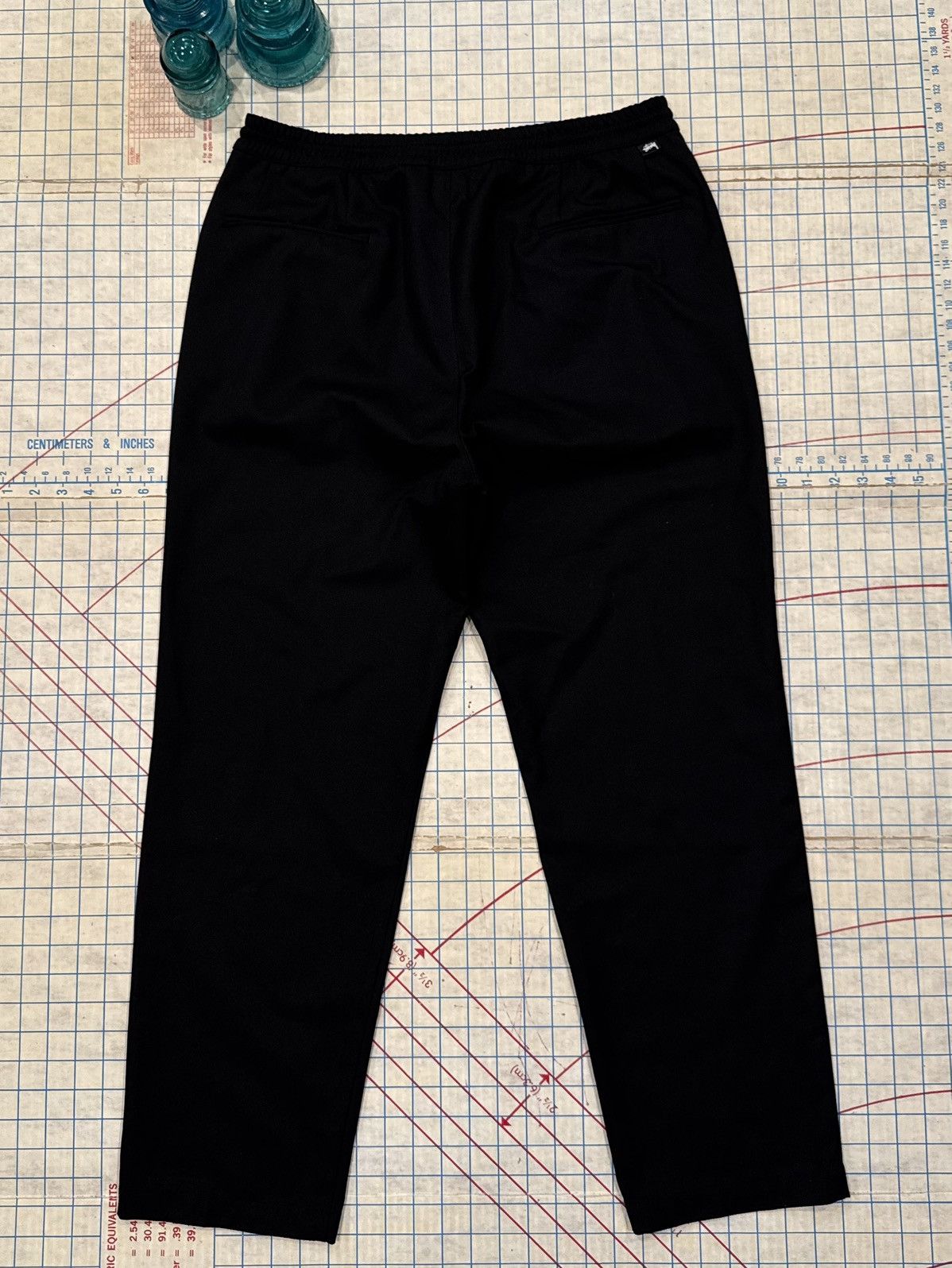 Stussy Stussy Bryan Beach Pants Black Wool Blend Size Medium Mens Size US 34 / EU 50 - 11 Thumbnail