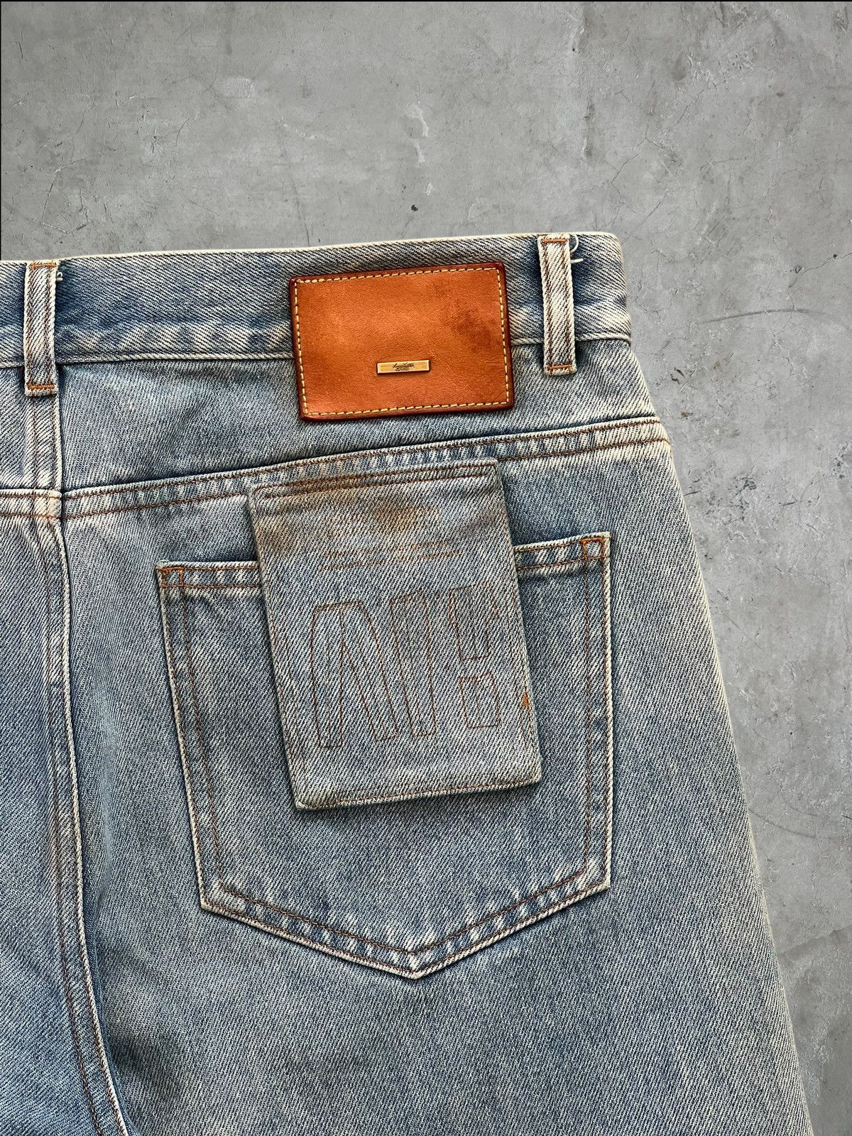 Louis Vuitton Louis Vuitton x Virgil Stone Washed Denims Size US 30 / EU 46 - 7 Thumbnail