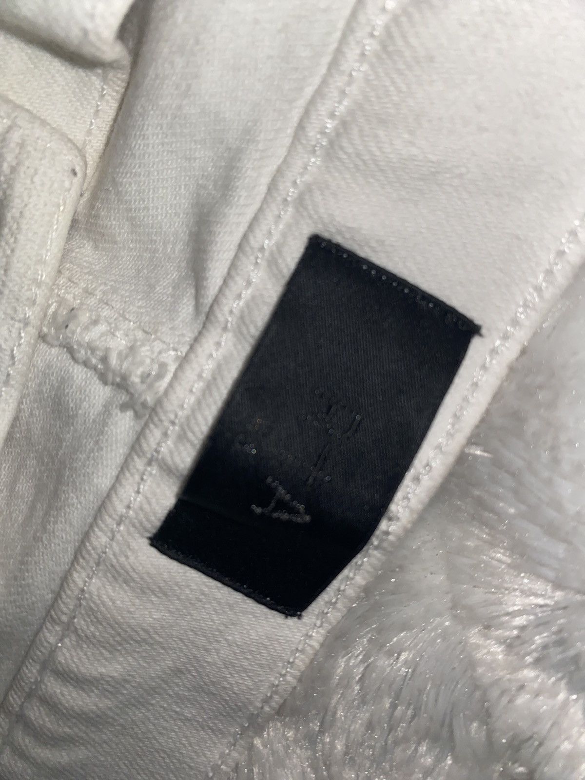 Rta Rta “Rest In Peace” Jeans Size US 33 - 6 Thumbnail