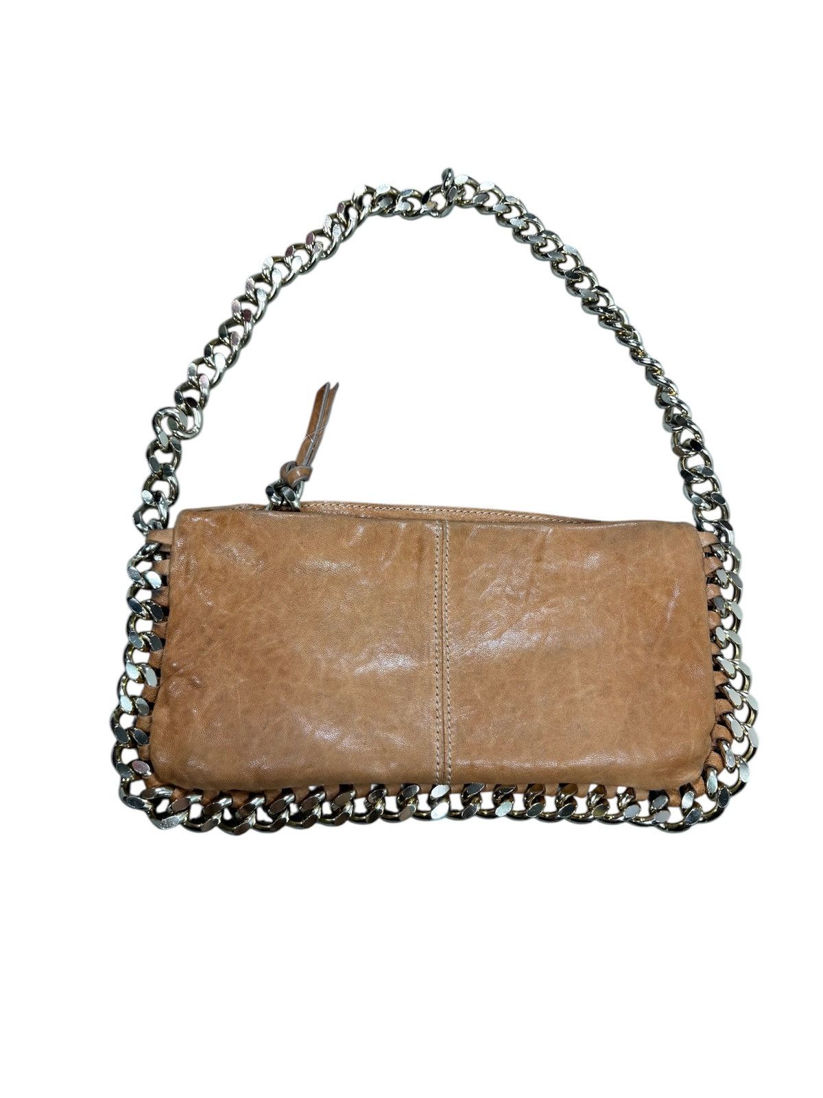 Angelo Nardelli Nardelli Leather Chain Bag Size ONE SIZE - 1 Thumbnail