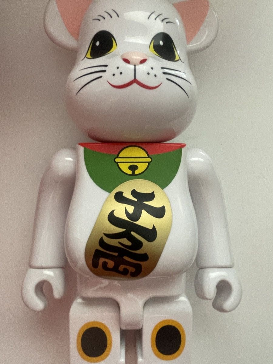 Medicom Toy bearbrick 400% lucky cat white 2012 japan medicom toy Size ONE SIZE - 7 Thumbnail