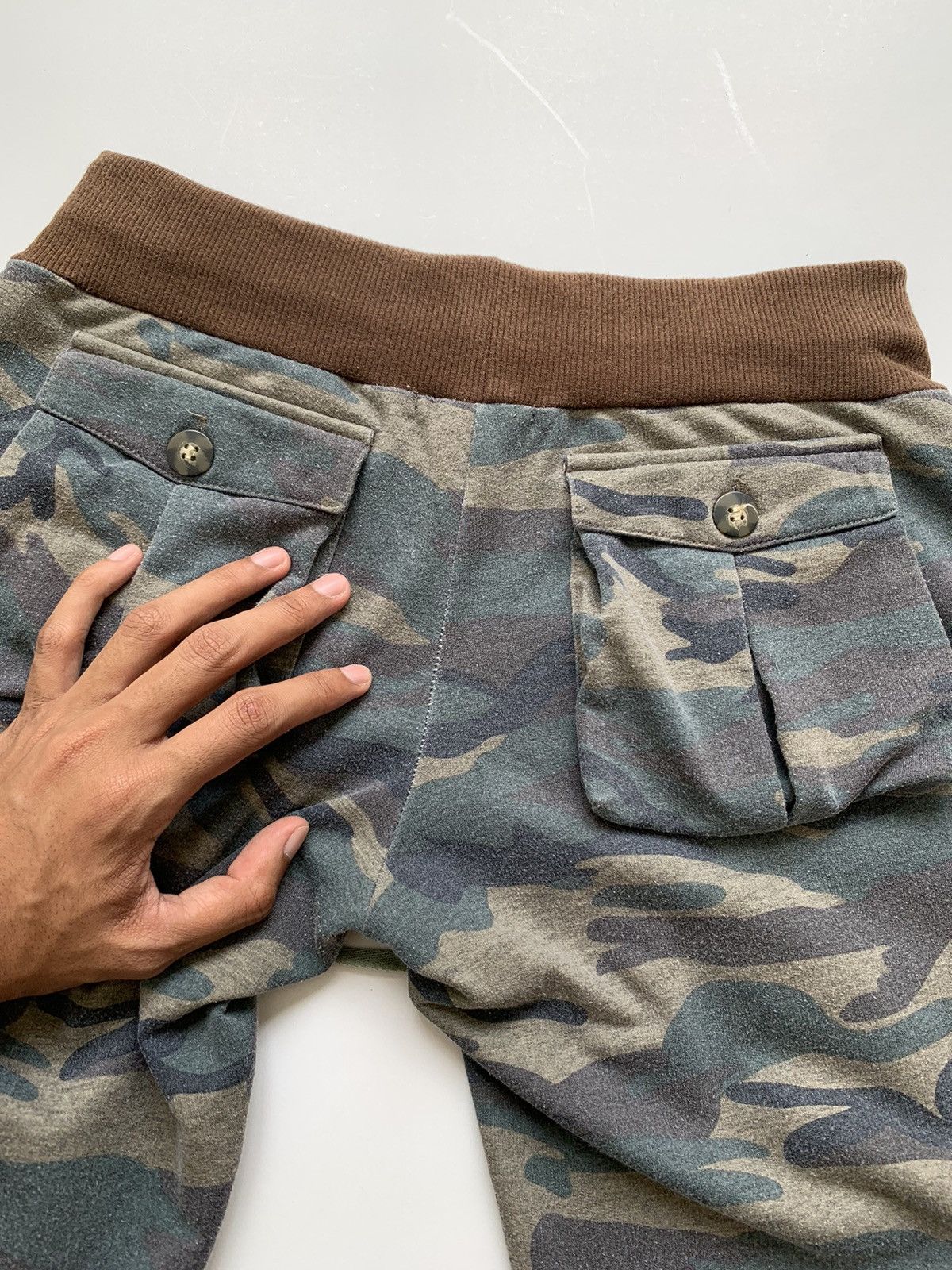 Japanese Brand 2000s Heaven Camo Cargo GOA Inspired Boot Cut Pant Size US 30 / EU 46 - 12 Thumbnail