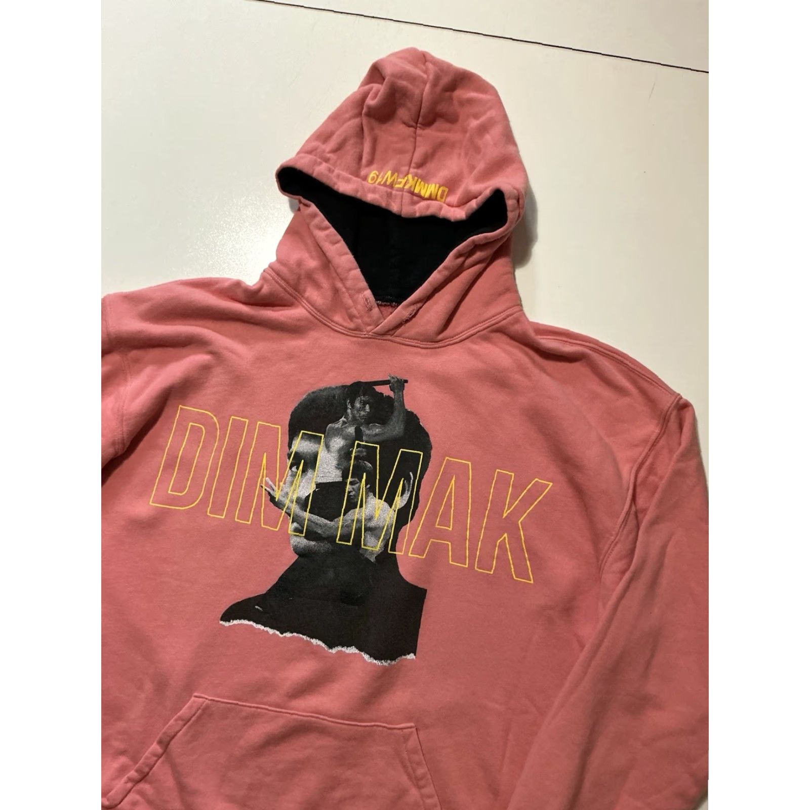 Vintage **Dim Mak X Bruce Lee Death Touch Crew Season 2 Pink Hoodie MD** User: **Bruce Lee Death Touch Crew Season 2 Dim Mak Pink Hoodie MD** Size US M / EU 48-50 / 2 - 5 Thumbnail