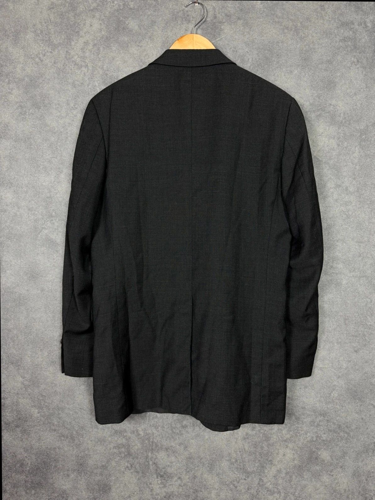 Hugo Boss Hugo Boss Virgin Wool Blazer Black Classic Size US M / EU 48-50 / 2 - 4 Thumbnail