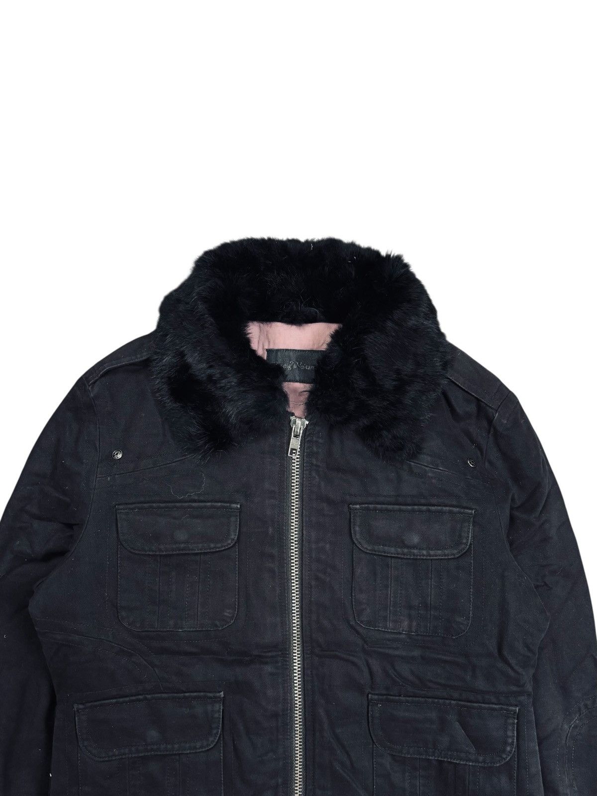 14th Addiction 2000s Zadig Volatire - Vkei Style Trim Fur Collar Jacket Size US S / EU 44-46 / 1 - 6 Thumbnail