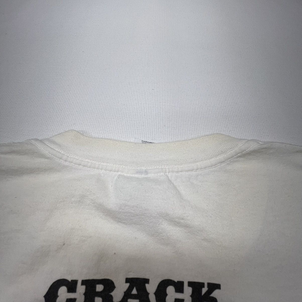 Vintage Jack Daniels Tee Shirt White Crack The Legend Safe Whiskey Size US XL / EU 56 / 4 - 23 Thumbnail