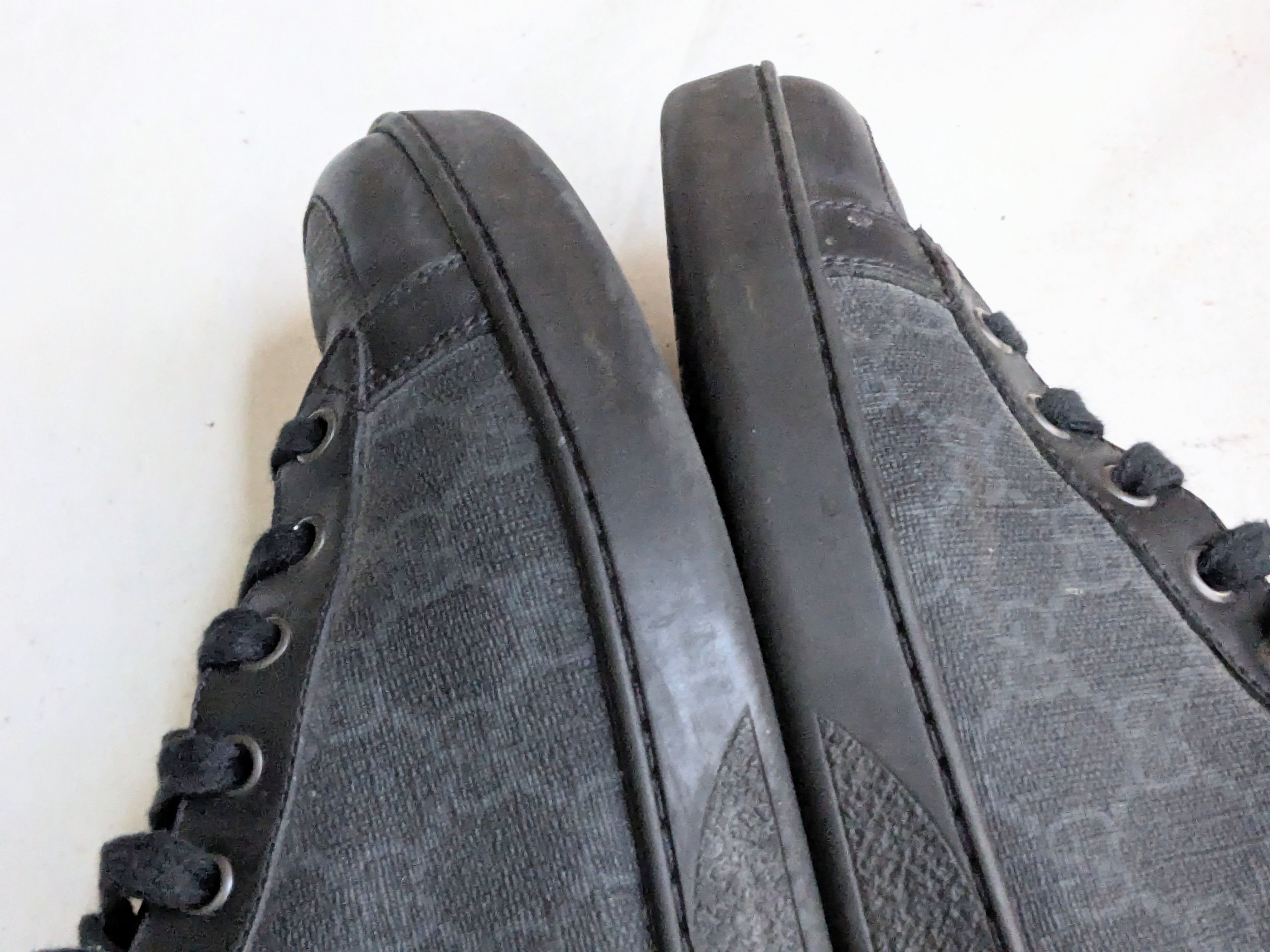 Gucci Gucci High Top Sneakers Black 8.5 Leather Monogram GG Size US 8.5 / EU 41-42 - 6 Thumbnail